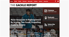 Desktop Screenshot of gacklereport.com